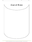 Simple Coat Of Arms Template