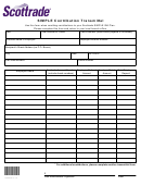 Simple Contribution Transmittal Form