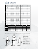 Zegrahm Expeditions Parka Size Chart