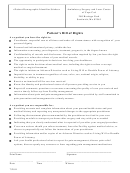 Patient Bill Of Rights