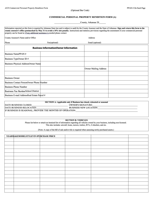 Harris County 2025 Rendition Forms Fiona Bamboo