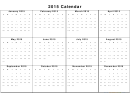 2015 Calendar Template