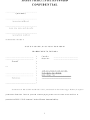 Application To Proceed In Forma Pauperis Relating To