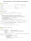 Truckers Occupational Accident Application