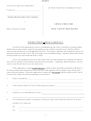 Application For Post-conviction Relief