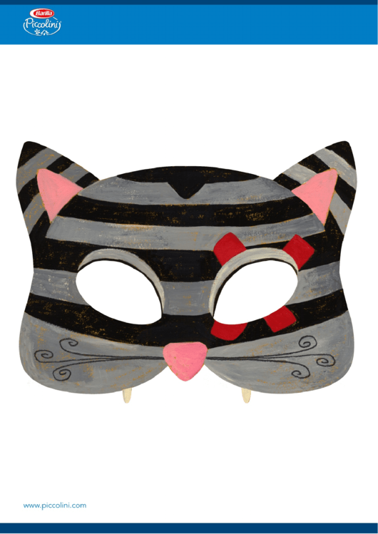 Cat Mask Template Printable pdf