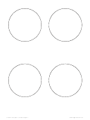 Fraction Circles Template
