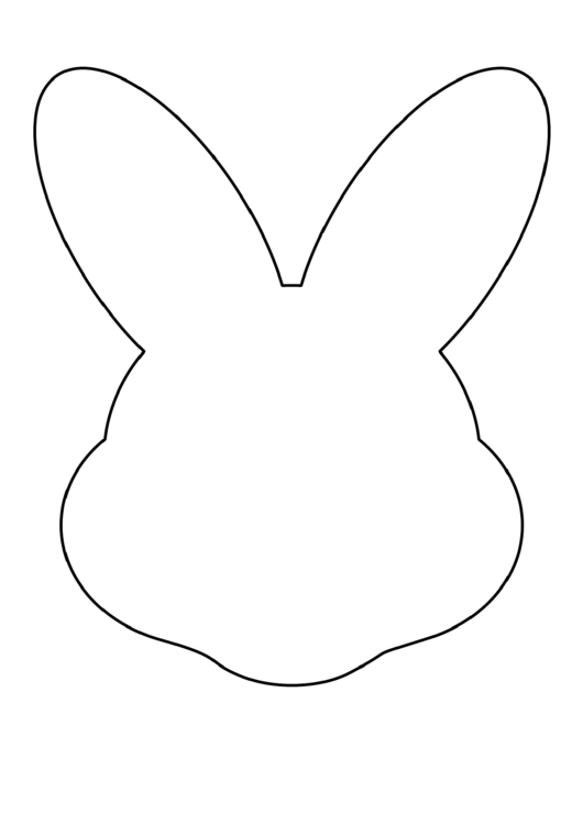 48 Easter Bunny Template Pdf Free PNG Simasbos