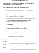 Delaware Monthly Rental Agreement Template