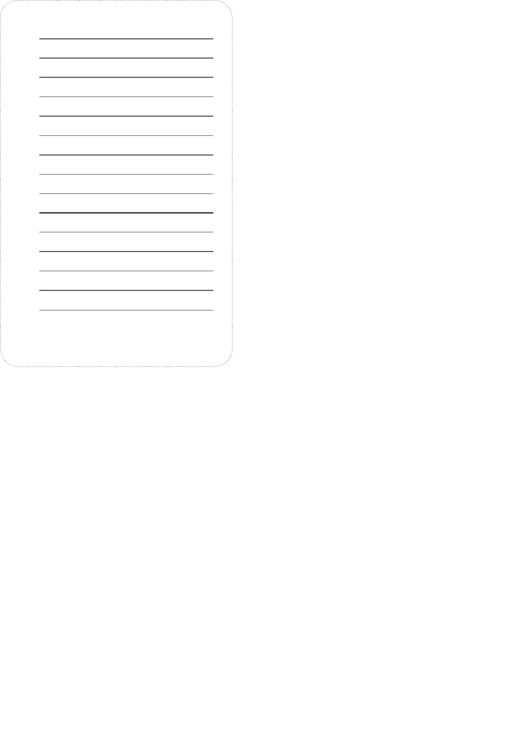 Writing Template Printable pdf