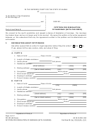 Petition For Dissolution Of Marriage (with Children) Form