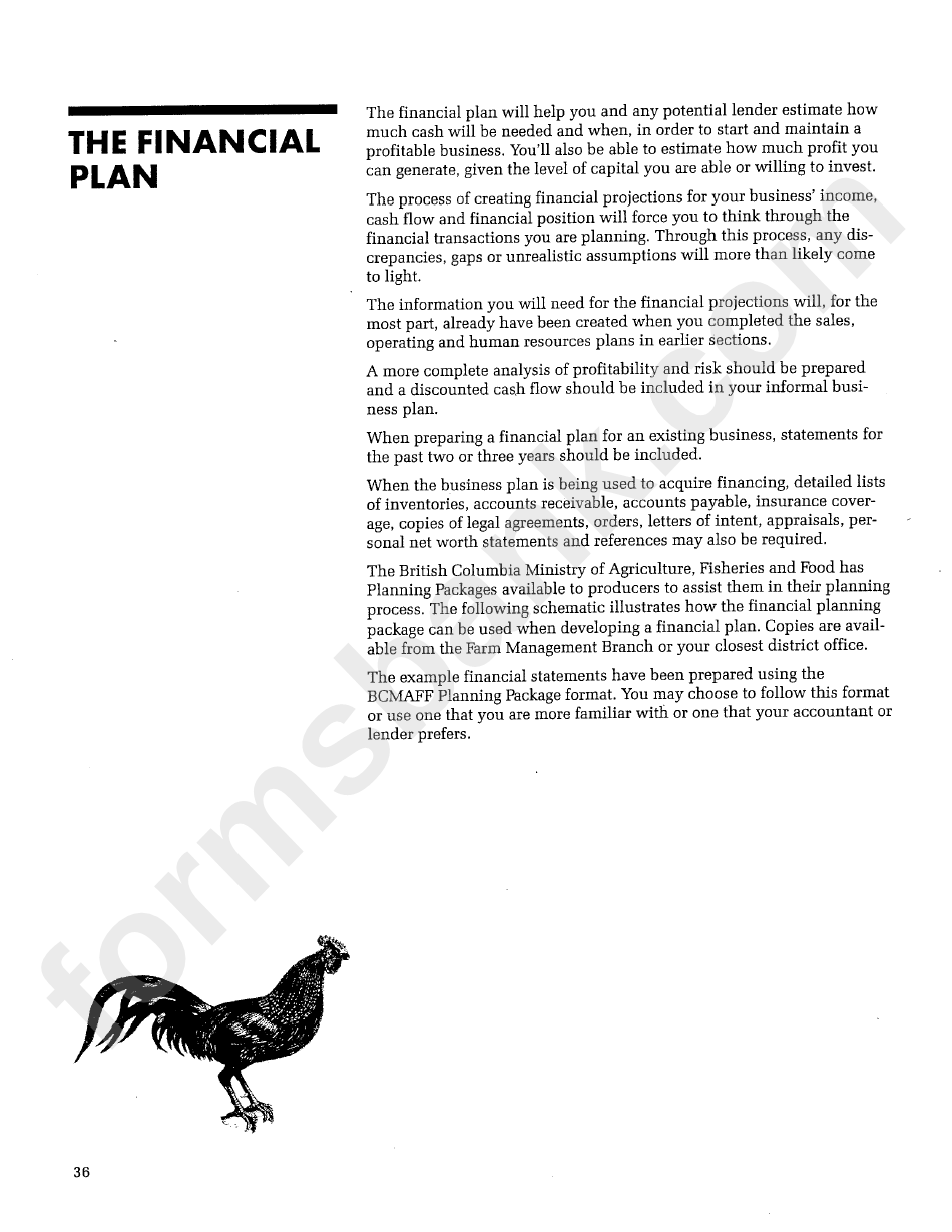 business plan template for chicken farm