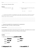 Expanded Form Worksheet