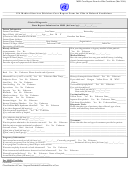 Case Report Form For Zika And Related Conditions