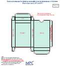 Card Box Template - 14.5mm Thickness