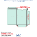 Card Box Template - 8.5mm Thickness