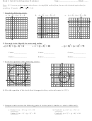 Unit 6 Circle Equations Worksheet Printable pdf