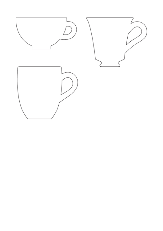 Teacup Templates Printable pdf