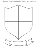 Design Your Own Coat Of Arms Template printable pdf download
