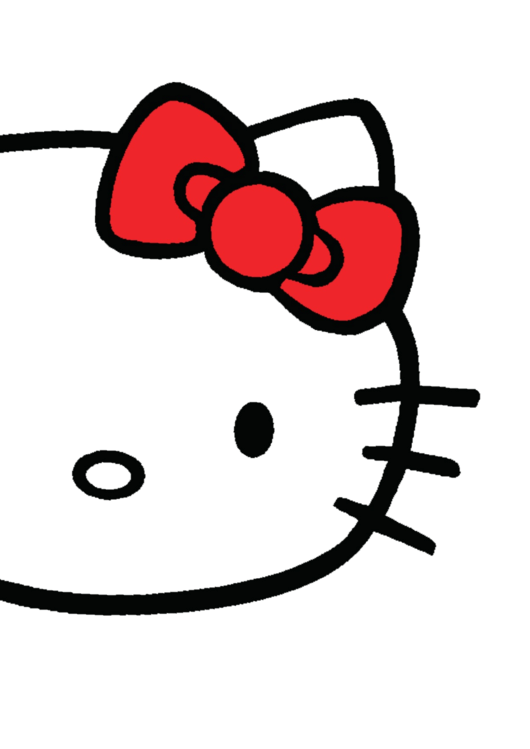 Hello Kitty Template