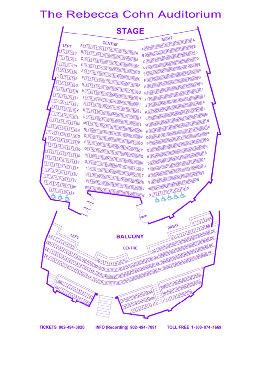 The Rebecca Cohn Auditorium Printable pdf
