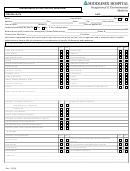 Comprehensive History Physical Exam Form - Middlesex Hospital