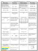 Weekly Homework Worksheet Printable pdf
