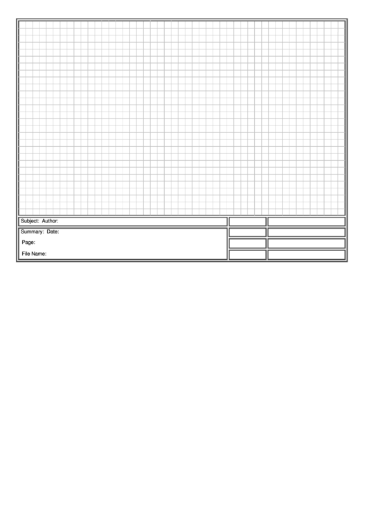 Worksheet Template Printable pdf