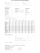 Expense Report Form - Usa Gymnastics