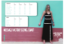 Message Factory Clothing Sizing Chart