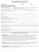 Kenosha Unified School District No. 1 Medication Authorization Form