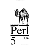 Perl Cheat Sheet Printable pdf