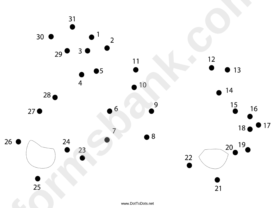 Motorcycle Dot-To-Dot Sheet printable pdf download