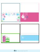 Christmas Place Card Templates