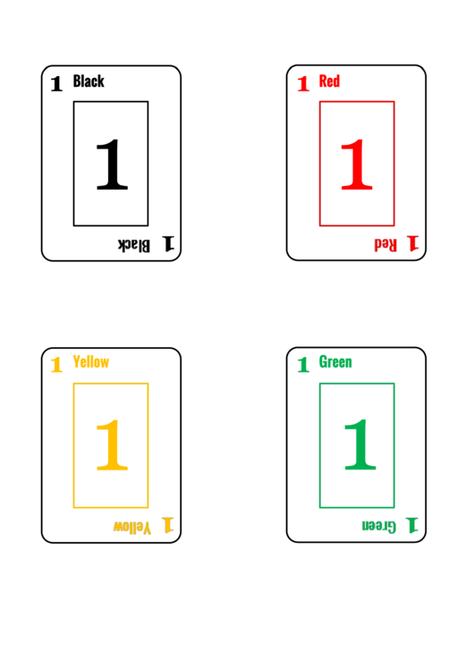 Rook Card Templates Printable pdf