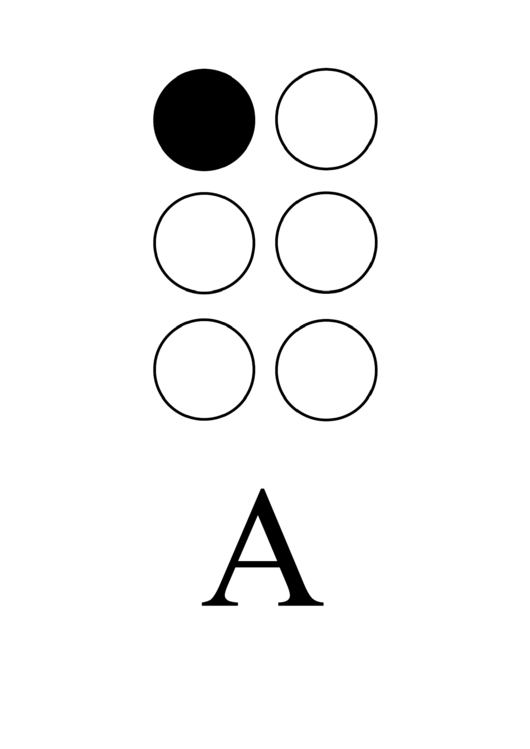 Braille Alphabet Chart Printable Pdf Download