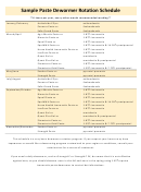 Sample Paste Dewormer Rotation Schedule