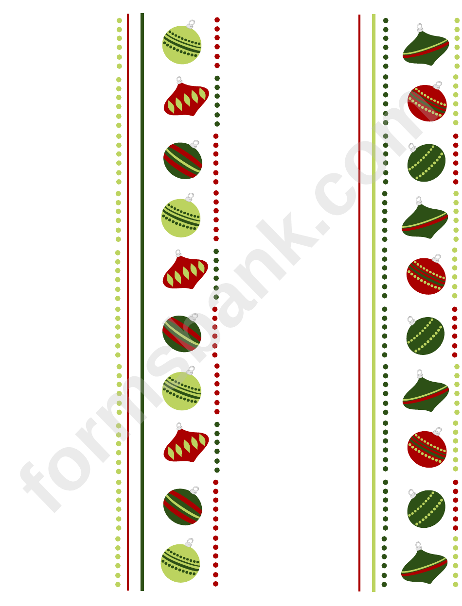 Holiday Gift Tag Template