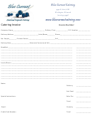 Catering Invoice Template