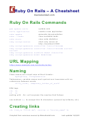 Ruby On Rails Commands