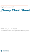 Jquery Cheat Sheet