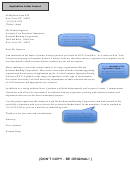 Sample Job Application Letter Template