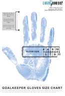 Lovell Soccer Goalkeeper Gloves Size Chart