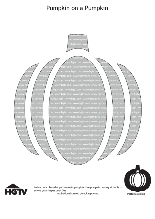Pumpkin Carving Template Printable pdf