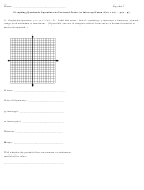 Algebra 1 Graphing Quadratic Equations In Factored Form Printable pdf