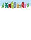 Christmas Letter Writing Template