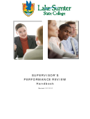 Supervisor's Performance Review Handbook