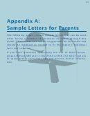 Sample Letters For Parents - Special Education Letter Templates