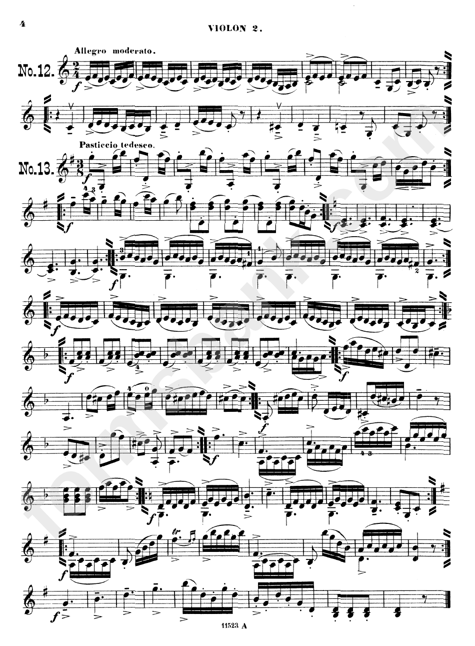 101 Pieces Faciles Et Progressives Violin Sheet Music