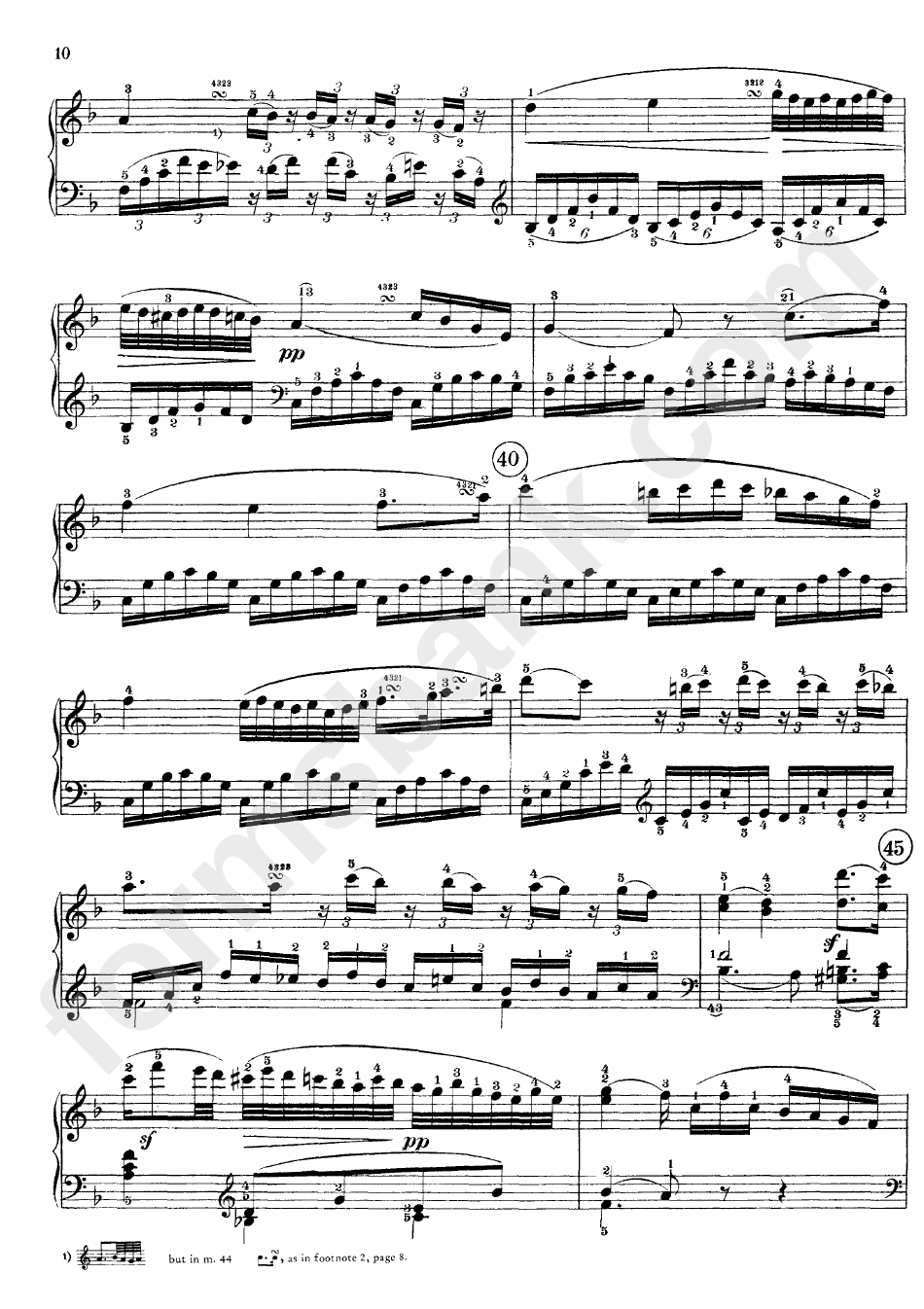 Sonate Op.2 Beethoven Sheet Music